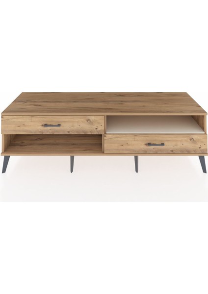 Kronos Tv Ünitesi Tek Raflı 2 Çekmeceli 176X59X51 Çam-Aytaşı/çam
