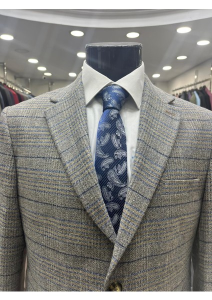 Kışlık Regular Kesim Yün Erkek Ceketi modelleri