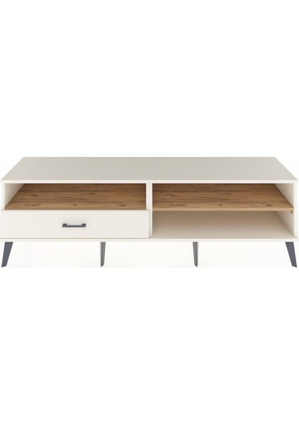 Hyperion Tv Ünitesi 2 Raflı Tek Çekmeceli 176X44X51 Aytaşı-Çam/aytaşı