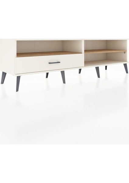Hyperion Tv Ünitesi 2 Raflı Tek Çekmeceli 176X44X51 Aytaşı-Çam/aytaşı fiyatları