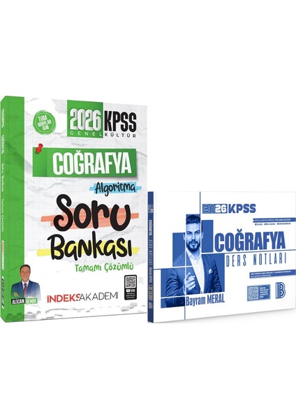 2026 Kpss Coğrafya Algoritma Soru Bankası - 2026 Kpss Coğrafya Ders Notları