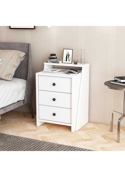 Zenit 3 Çekmeceli Komodin Şifonyer