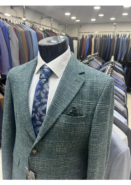 Kışlık Regular Kesim Yün Erkek Ceketi modelleri