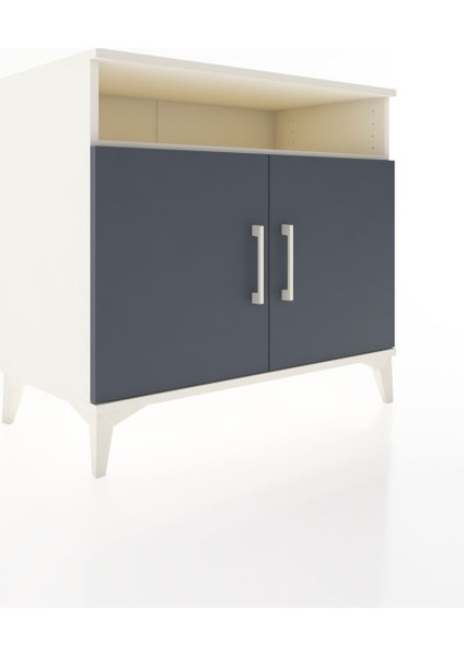 Hyperion Şifonyer Tek Raflı 2 Kapaklı 88X44X80 Aytaşı-Antrasit fiyatları