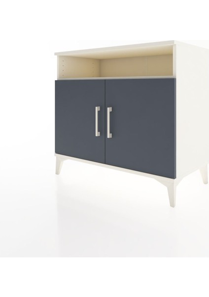 Hyperion Şifonyer Tek Raflı 2 Kapaklı 88X44X80 Aytaşı-Antrasit modelleri