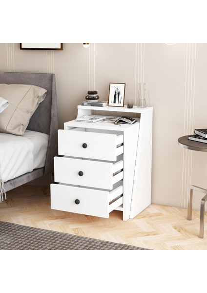 Zenit 3 Çekmeceli Komodin Şifonyer modelleri