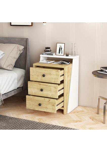 Zenit 3 Çekmeceli Komodin Şifonyer modelleri