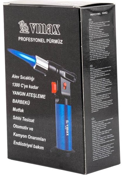 Doldurulabilir Pürmüz Çakmak - Torch - Metal Başlıklı - A10 - Siyah fiyatları