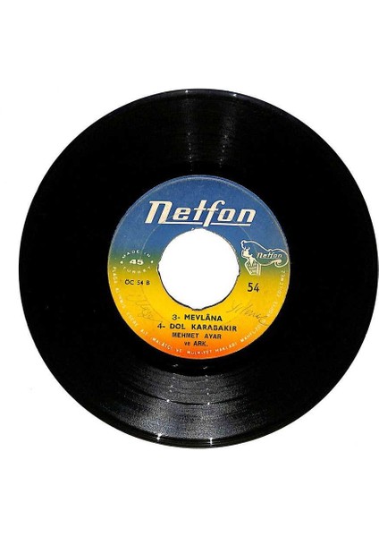 Mehmet Ayar ve Arkadaşları - Güller Arası , Bahriye Çiftetellisi Mini Lp Plak (106) PLK1305 fiyatları