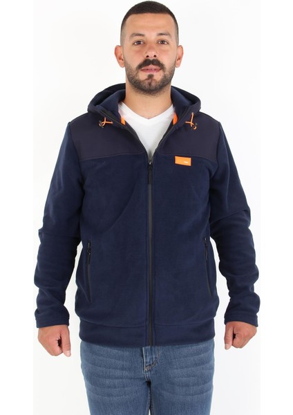 6044 Kapşonlu Fermuarlı Polar Mont fiyatları