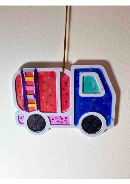 Kamyon Temalı Plaka Boyama Seti(4 Figür) fiyatları