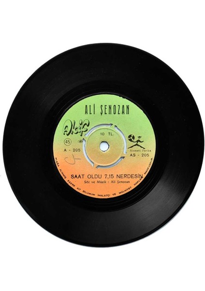 Ali Şenozan - Saat Oldu 7,15 Nerdesin (108) PLK10582