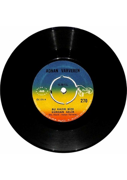 Adnan Varveren - Bu Kazık Bize Kürdan Gelir (108.5) PLK11378