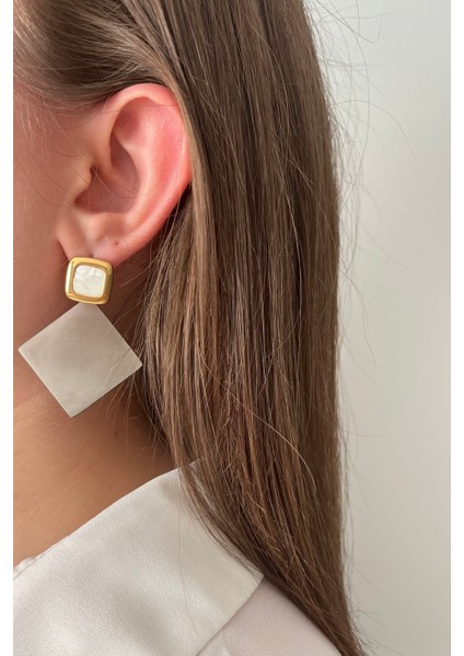 Paslanmaz Çelik Geometrik Sallantılı Küpe fiyatları