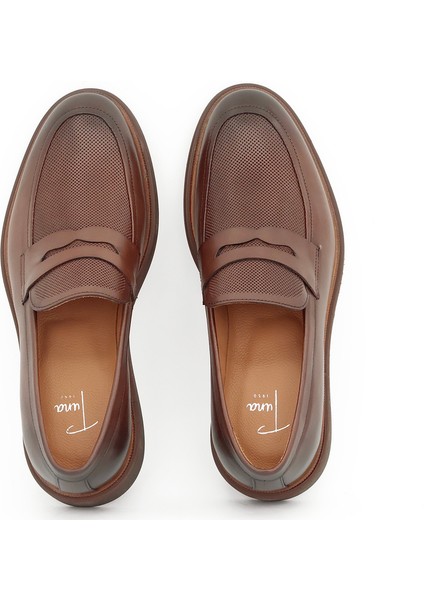 Hakiki Deri Loafer Erkek Ayakkabı Eva Taban - Tuna 4223 indirimleri