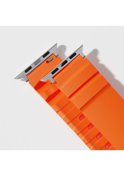 Apple Watch 7 41MM Silika 143 Silikon Kordon