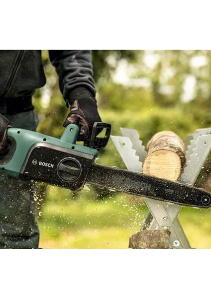 Universalchain 35 Zincirli Ağaç Kesme Testeresi 1850 W + Yedek Zincir + Koruma Gözlüğü + Zincir Yağı + Eldiven Seti fiyatları