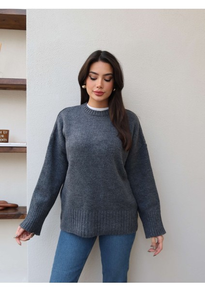 Bisiklet Yaka Yumuşak Triko Kazak fırsatları