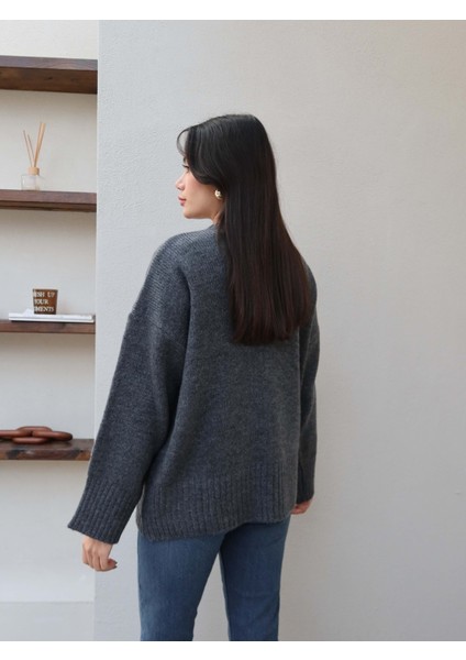 Bisiklet Yaka Yumuşak Triko Kazak indirimleri