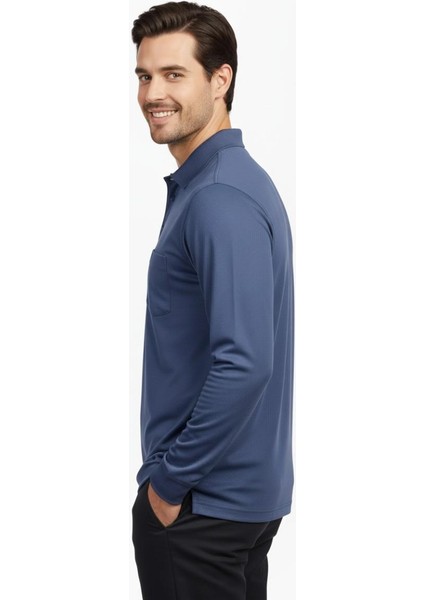 Erkek Gömlek Yaka Kol Manşetli Cepli Sweat 4249 BGL-ST04862 modelleri