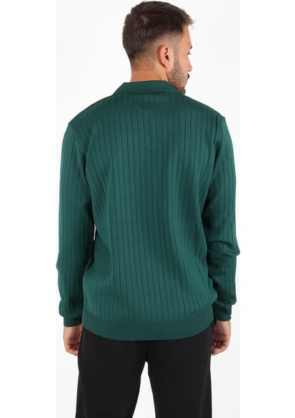 3002 Yakalı Kalın Çizgili Kazak modelleri