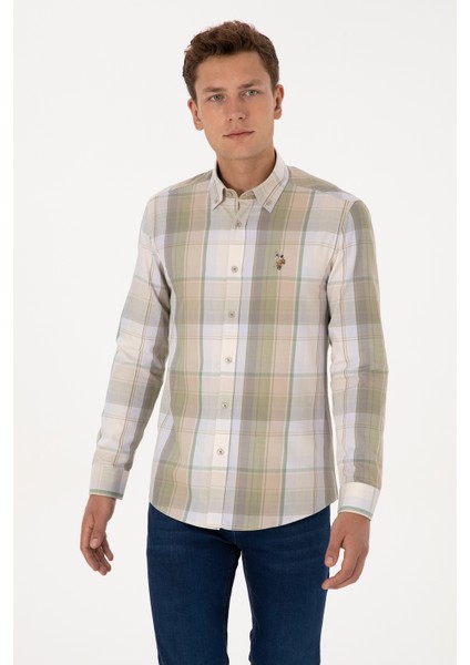 Erkek Lila Gömlek Desenli 50315922-VR245 modelleri