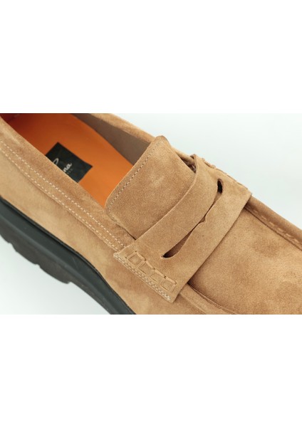Hakiki Deri Loafer Erkek Ayakkabı Eva Taban - E54082 indirimleri