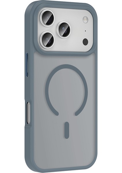 iPhone 17 Pro Kılıf M-Safe Şarj Özellikli Mat Arka Yüzey Tkdw Sio Kapak - Desert Titanyum fırsatları