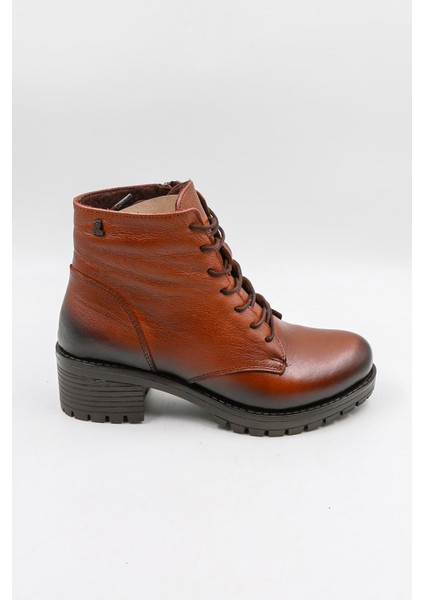Kadın Hakiki Deri Klasik Bot 1950839K - Taba - 36