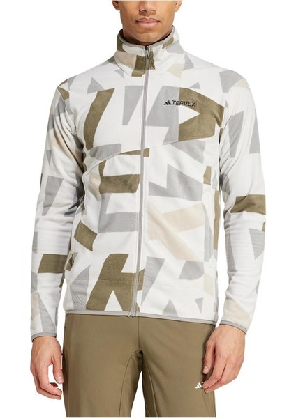 TERREX IX7719 Terrex Multi Printed Full-Zip Fleece Jacket