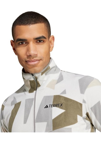 TERREX IX7719 Terrex Multi Printed Full-Zip Fleece Jacket