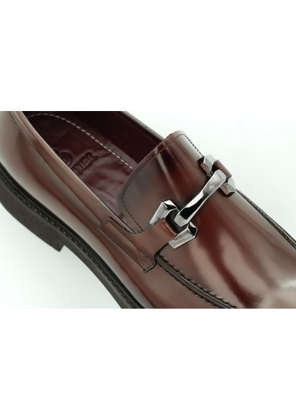 Hakiki Açma Deri Loafer Siyah Erkek Ayakkabı Eva Taban - 2000 indirimleri