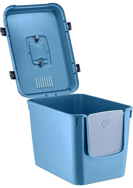 Xl 2 Fonksiyonlu Premium Kapalı Kedi Tuvaleti ve Açık Kedi Tuvaleti 56 x 40 x 43 cm modelleri