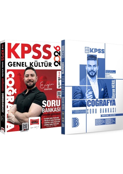 2026 Kpss Coğrafya Soru Bankası Tamamı Çözümlü Engin Eraydın - 2026 Kpss Coğrafya Çözümlü Soru