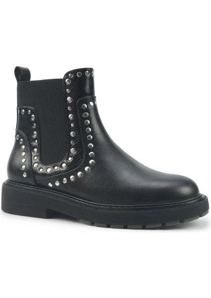 Detta 5pr Siyah Kadın Düz Bot fiyatları