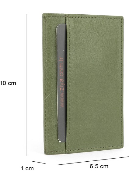 , Unisex Hakiki Deri Kartlık 1539852Z03 Yeşil fiyatları