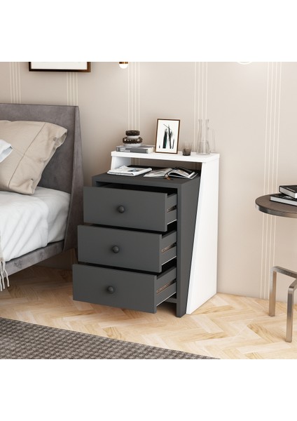 Zenit 3 Çekmeceli Komodin Şifonyer modelleri