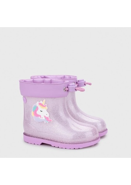 W10339 Bımbı Unıcornıo Glıtter Kız Çocuk Yağmur Çizmesi