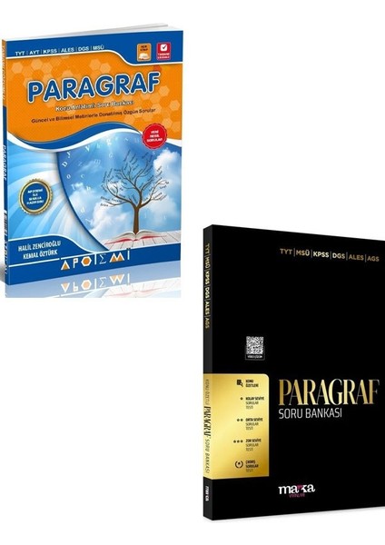 Apotemi+Marka 2026 Paragraf Konu Anlatımlı Soru Bankası Seti