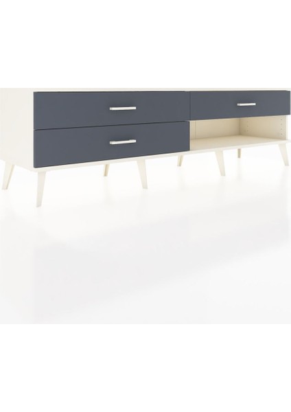 Hyperion Tv Ünitesi 3 Çekmeceli 176X44X51 Aytaşı-Aytaşı/antrasit fiyatları