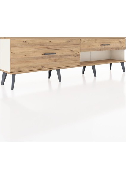 Arges Tv Ünitesi 2 Çekmeceli 176X30X51 Aytaşı-Çam/çam fiyatları