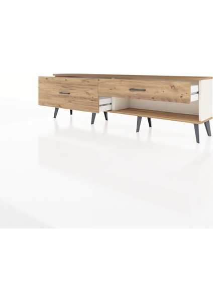 Arges Tv Ünitesi 2 Çekmeceli 176X30X51 Aytaşı-Çam/çam modelleri