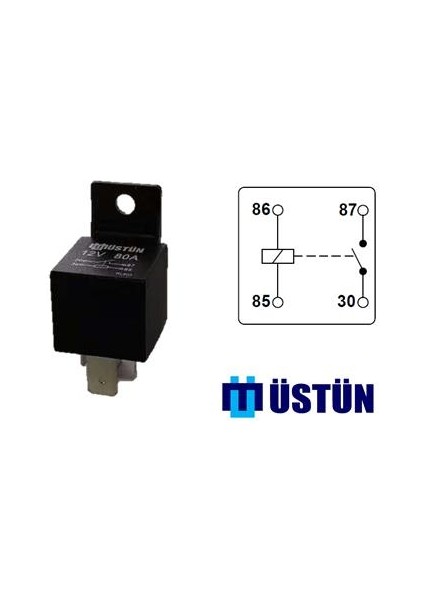 GÜÇ ROLESİ 125 4P 80A (10 ADET)