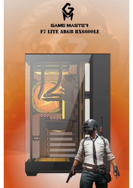 F7 Lite Argb RX6600LE Ryzen 7 5700X Cpu 16GB Ddr4 Ram 512GB M.2 SSD RX6600LE 8gb 7x Fanlı Gaming Pc indirimleri