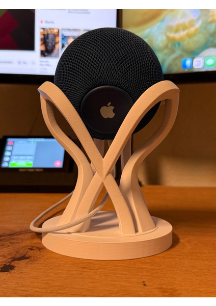 Apple Homepod Mini Için Minimalist ve Şık Masaüstü Stand
