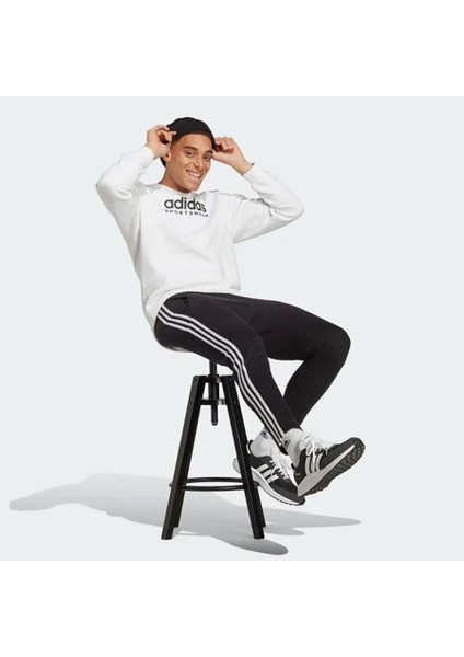 Sportswear IC0044 Essentials Single Jersey Tapered Open Hem 3-Stripes Pants