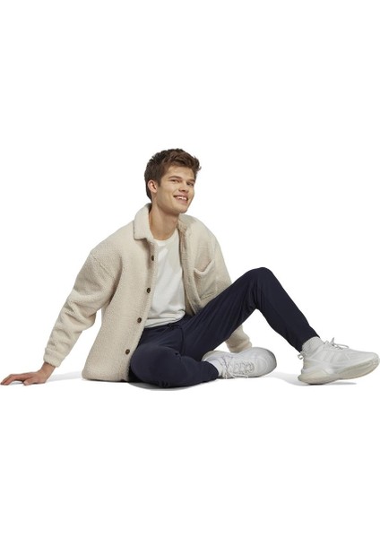 Sportswear IC9428 Essentials Single Jersey Tapered Badge of Sport Eşofman Altı