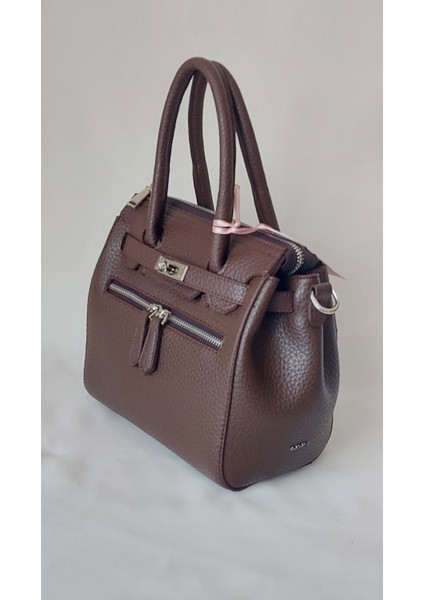 261SV828 Model Sarach Marka Kahve Renk El ve Omuz Çantası fiyatları