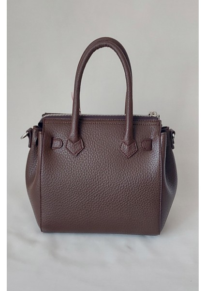 261SV828 Model Sarach Marka Kahve Renk El ve Omuz Çantası modelleri