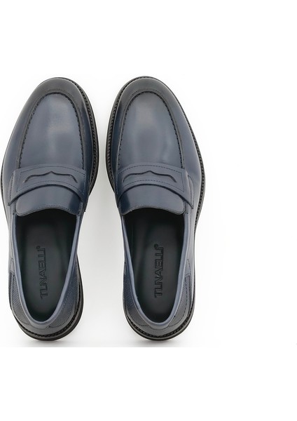 Hakiki Deri Loafer Erkek Ayakkabı Eva Taban - Tuna 4265